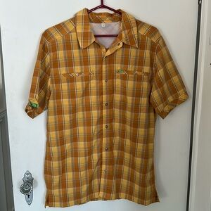 Chlorophylle sunshing casual button down shirt for men